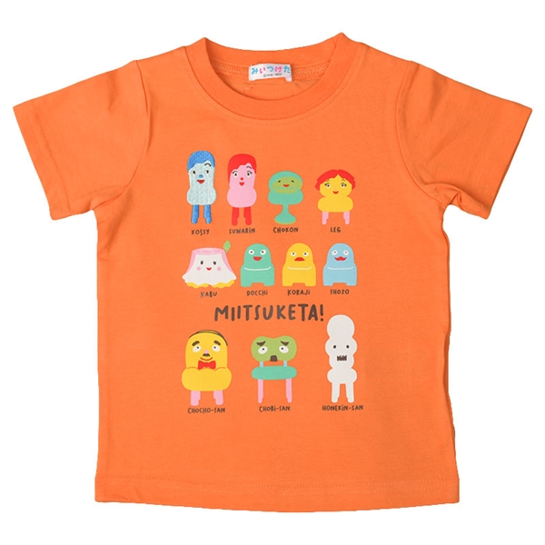 ＜赤ちゃん本舗＞ [ベビー]Tシャツ みいつけた オレンジ 乳児服・ベビー服・子ども服・お外着 ベビー服（70〜95cm） ベビートップス（男の子）画像