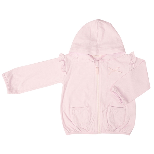  [ベビー]パーカー UVカット ピンク 乳児服・ベビー服・子ども服・お外着 ベビー服（70〜95cm） ベビーはおりもの・コート（女の子）