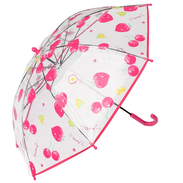 ＜赤ちゃん本舗＞ [45/50cm]傘 フレッシュフルーツ ピンク シューズ・ファッション小物 レイングッズ