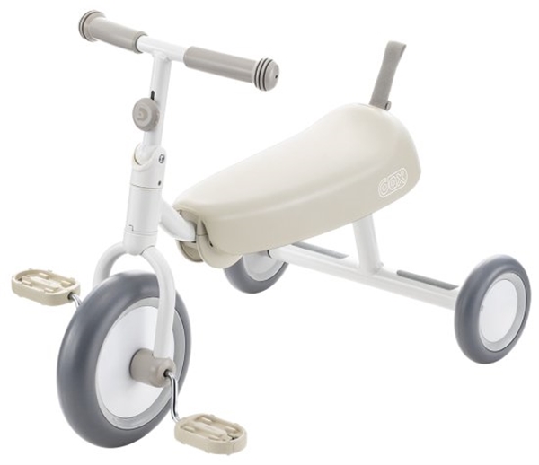 ＜赤ちゃん本舗＞ ディーバイク ダックス ミルクベージュ D-Bike おもちゃ・遊具・乗用玩具・三輪車 室内遊具・乗用玩具・三輪車 三輪車・二輪車画像