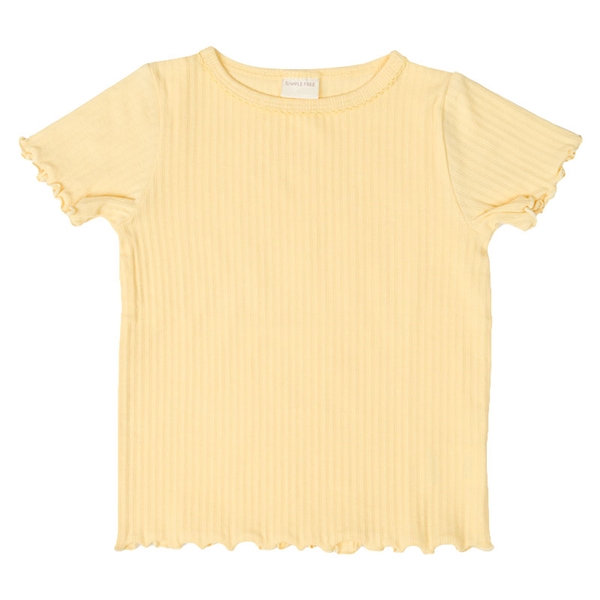 ＜赤ちゃん本舗＞ [ベビー]いつものTシャツ 半袖 テレコ素材 ベージュ 乳児服・ベビー服・子ども服・お外着 ベビー服（70〜95cm） ベビートップス（女の子）画像