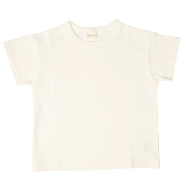 ＜赤ちゃん本舗＞ [キッズ]いつものTシャツ 半袖 天竺素材 オフホワイト 乳児服・ベビー服・子ども服・お外着 キッズ（子ども服）（100〜120cm） キッズトップス（男の子）画像
