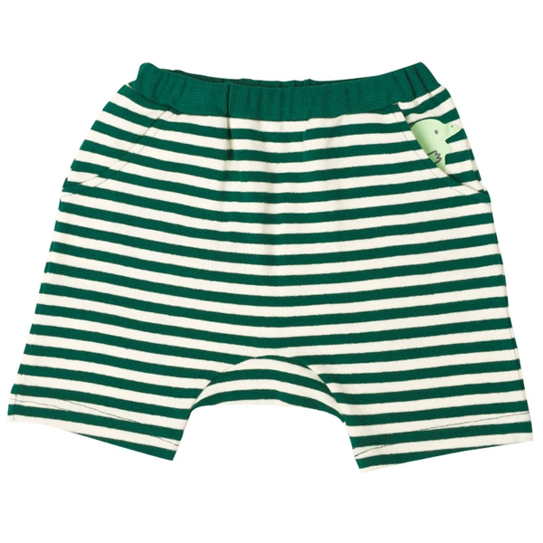  [ベビー]5分丈 パンツ ポケットひょっこり グリーン 乳児服・ベビー服・子ども服・お外着 ベビー服（70〜95cm） ベビーボトムス（男の子）