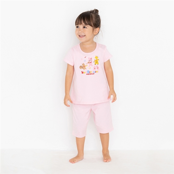 【SALE】ルームウェア　ピンク　[ミキハウス　ホットビスケッツ] ピンク 110cm