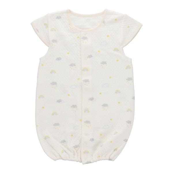 リトルクッカ プレミアムフィットスリーパー オフホワイト オフホワイト 80~90cm