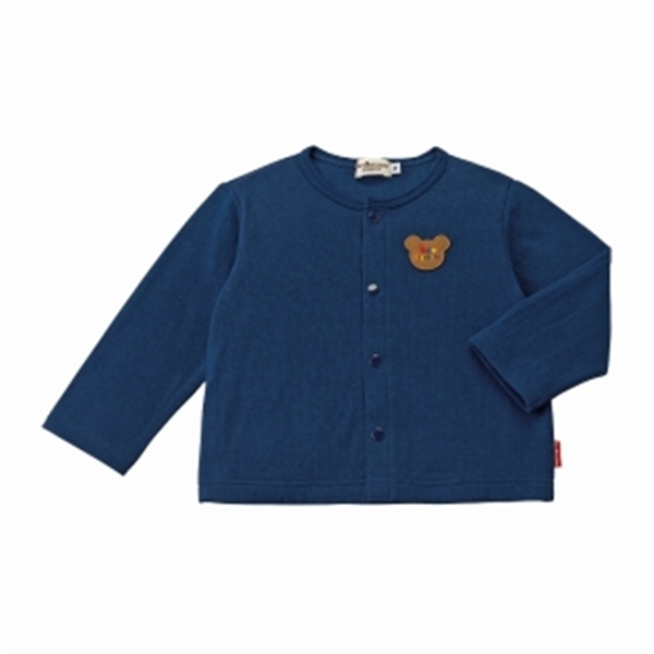 【SALE】[ベビー]カーディガン　ネイビー　[ミキハウス　ホットビスケッツ] ネイビー 80~90cm
