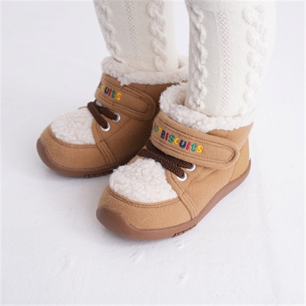 【SALE】[14-16cm]セカンドシューズ　ベージュ　[ミキハウス　ホットビスケッツ] ベージュ 15.0cm