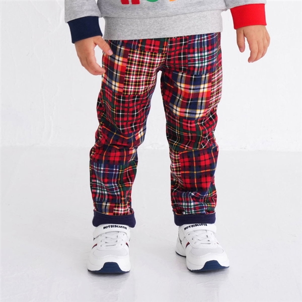 [キッズ]パンツ　レッド　[ミキハウス　ホットビスケッツ] レッド 110cm