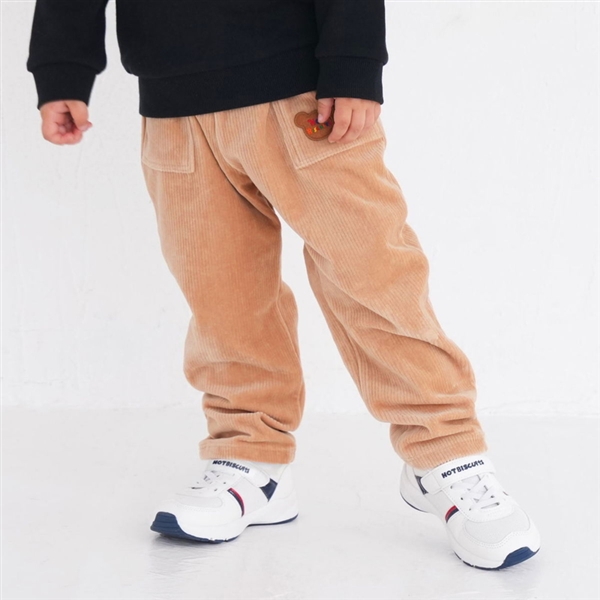 [キッズ]パンツ　ベージュ　[ミキハウス　ホットビスケッツ] ベージュ 110cm