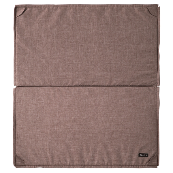 ファルスカ コンパクトベッド メランジブラウン(洗い替え用敷パット付