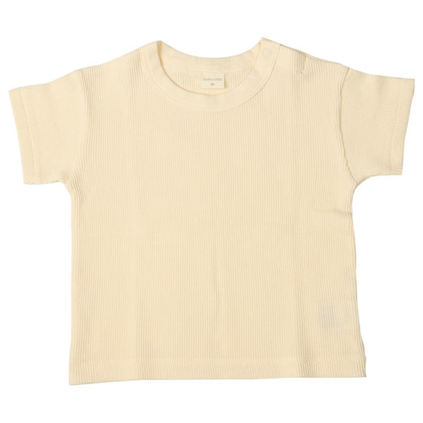 KIDBOW キッドバウ 半袖 Tシャツ 130 黄色 プリント 薄手-