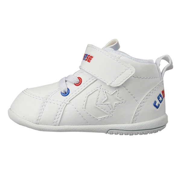 【SALE】[11.5~14.0cm]コンバース　ミニ　インチスター　ホワイト ホワイト 12.0cm