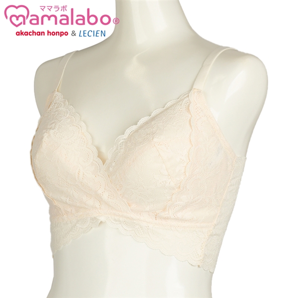 【SALE】ノンワイヤーブラ マジカルフィット アイボリー アイボリー L