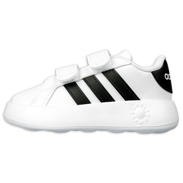 [12.0～14.0cm]アディダス　グランドコートＣＦＩ ブラック ブラック 13.0cm