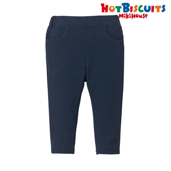 [キッズ] パンツ ネイビー　[ミキハウス　ホットビスケッツ] ネイビー 100cm