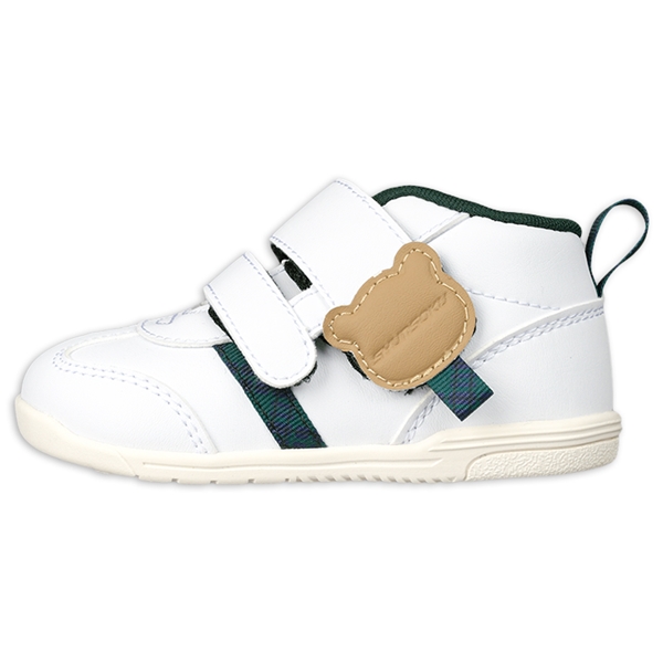 【SALE】[12.0～14.0cm]瞬足足育ベビーＪＢ－１６２　ホワイト ホワイト 14.0cm