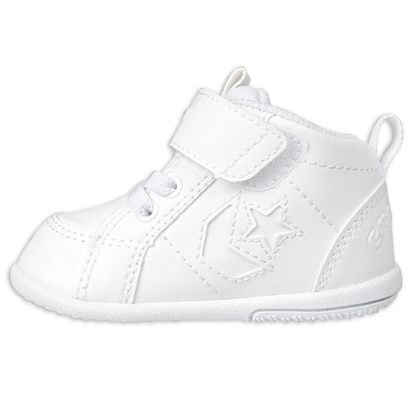 【SALE】[11.5～14.0cm]コンバース　ミニ　インチスター　ホワイト ホワイト 12.0cm