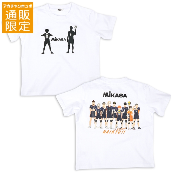 【SALE】【通販限定】[ジュニア]鳥野シルエット柄半袖Ｔシャツ　ＭＩＫＡＳＡ×ハイキュー!!　オフホワイト オフホワイト 130cm
