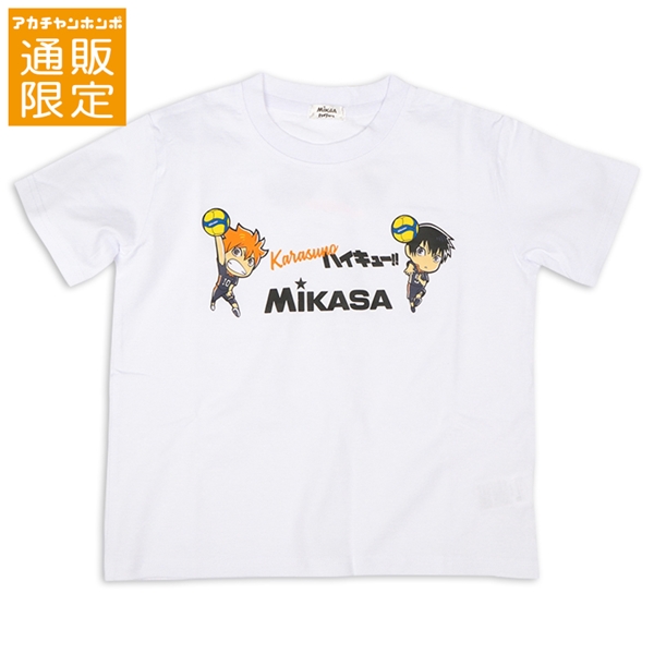 【SALE】【通販限定】[ジュニア]デフォルメ柄半袖Ｔシャツ　ＭＩＫＡＳＡ×ハイキュー!!　オフホワイト オフホワイト 130cm