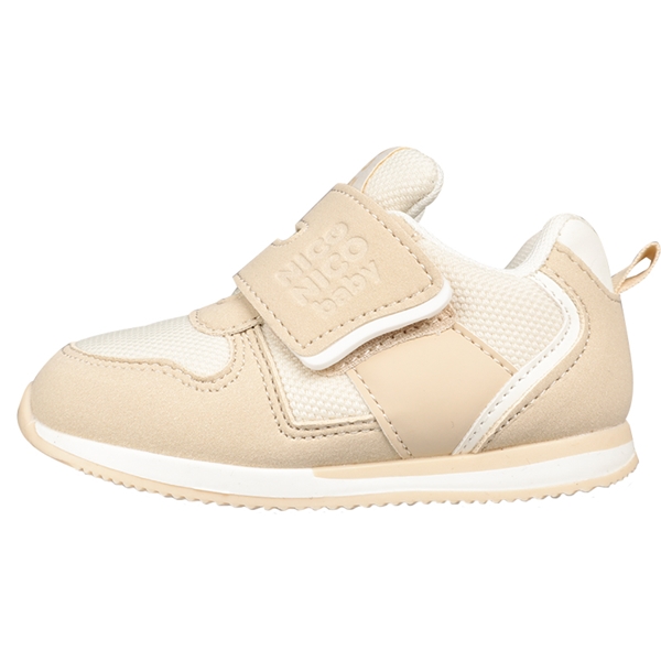 【SALE】[13.0～17.0cm]ＮＩＣＯＮＩＣＯｂａｂｙ　スニーカー　ベージュ ベージュ 13.0cm