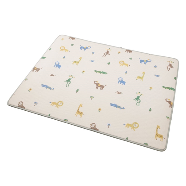 衝撃吸収　防音ふんわりプレイマット　サファリ　ベージュ ベージュ
