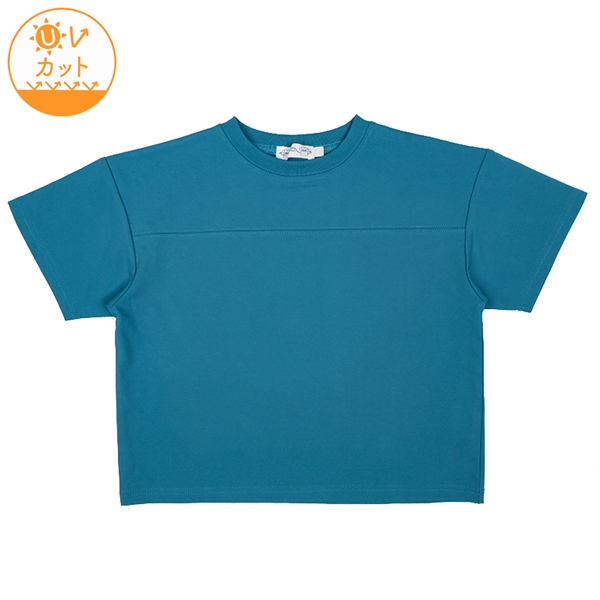 【SALE】[キッズ]お悩み助け隊　半袖Tシャツ　乾燥機対応OK　ブルー ブルー 100cm