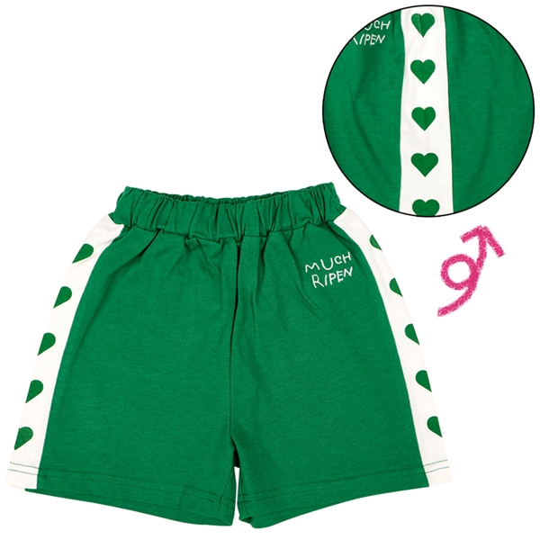 【SALE】[ベビー]切替えショートパンツＰＣＨＹ×mahochan グリーン グリーン 80cm