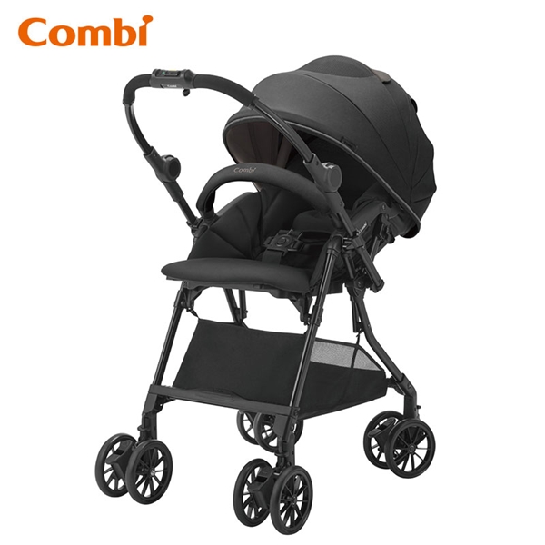 【通販限定特価商品】スゴカルL compact エッグショック CB ストレートブラック 2025年モデル ベビーカー ブラック