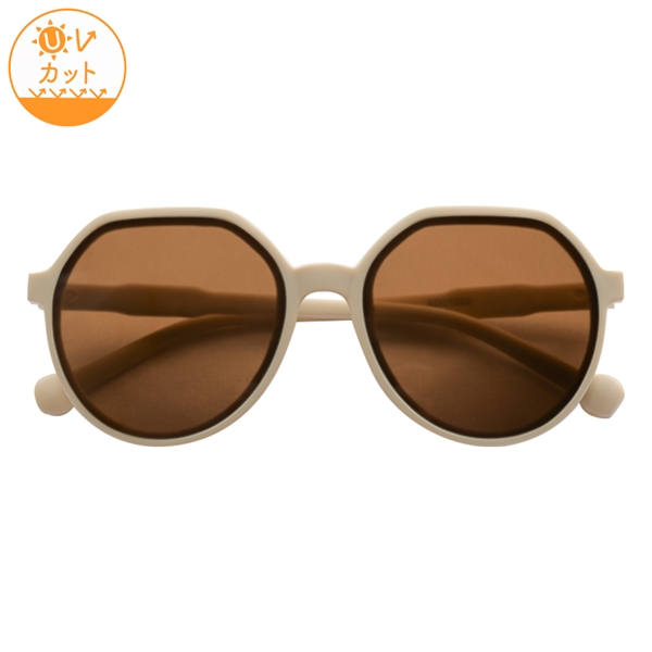 ファッション用グラス アイボリー アイボリー F