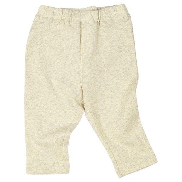 [ベビー]いつものパンツ　７分丈　摩擦に強い　アイボリー アイボリー 70cm