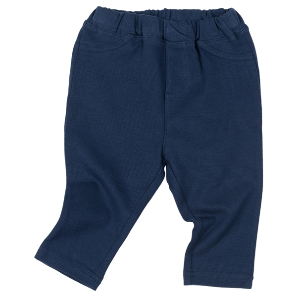 [ベビー]いつものパンツ　７分丈　摩擦に強い　ネイビー ネイビー 70cm