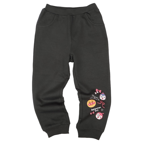 [キッズ]スウェットパンツ　アンパンマン　グレー グレー 100cm