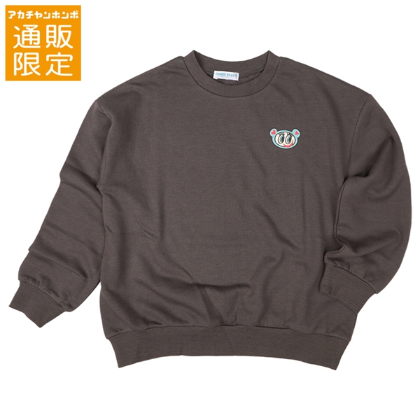 【SALE】[130~150cm]スウェットシャツ　エンジェルブルー　チャコールグレー チャコールグレー 130cm