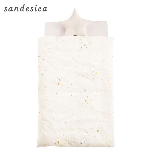 [レギュラーサイズ]ぜんぶ洗えるベビーふとん7点セット スターレット アイボリー アイボリー レギュラー