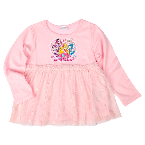 [キッズ]長袖Ｔシャツ　プリキュア　ピンク ピンク 130cm