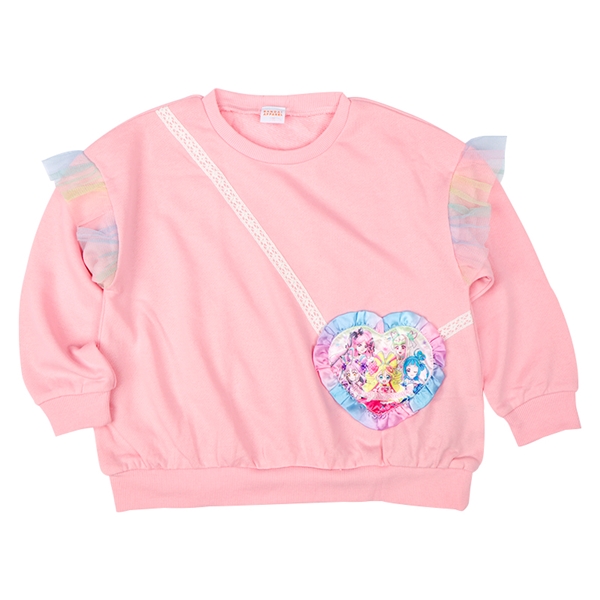 [キッズ]スウェットシャツ　プリキュア　ピンク ピンク 130cm
