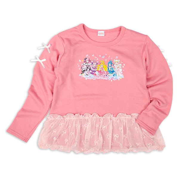 [キッズ]スウェットシャツ　プリキュア　ローズ ローズ 130cm