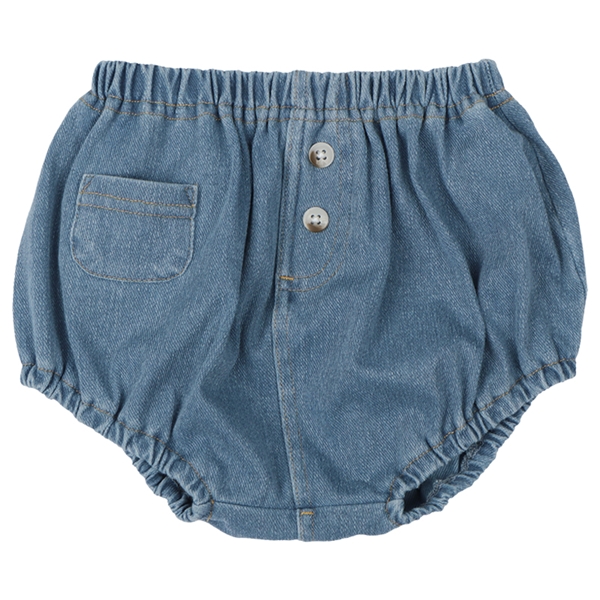 【SALE】ブルマ　ニットデニム　ブルー ブルー 70cm