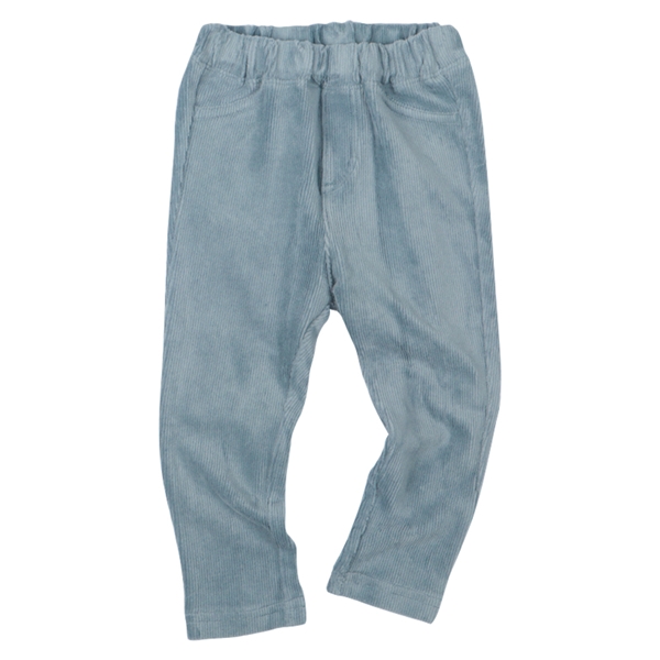 [ベビー]いつものパンツ　１０分丈　ニットコール　ブルー ブルー 70cm