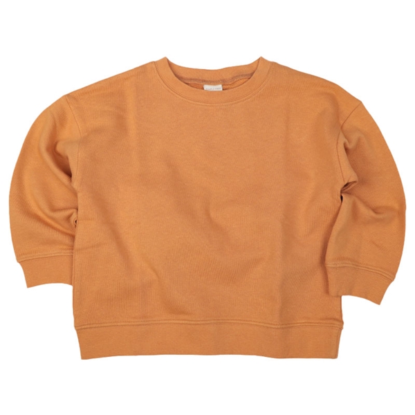 [キッズ]いつものトレーナー　裏毛素材　オレンジ オレンジ 130cm