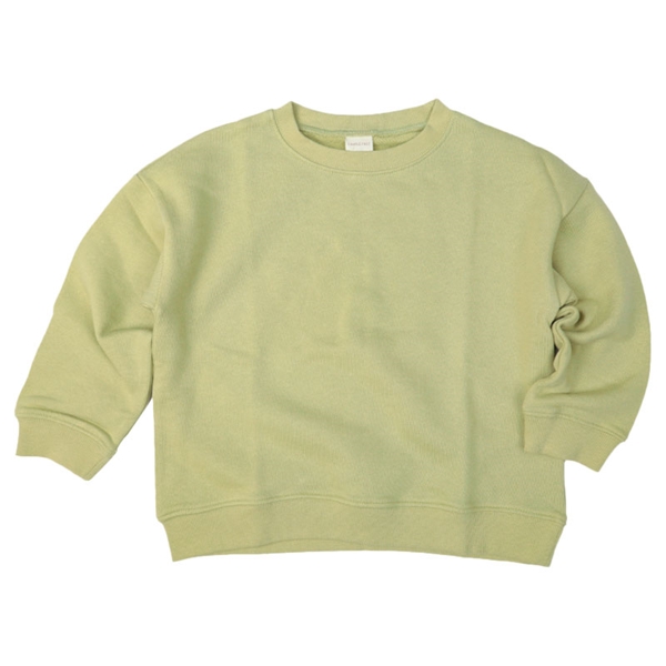 [キッズ]いつものトレーナー　裏毛素材　グリーン グリーン 100cm