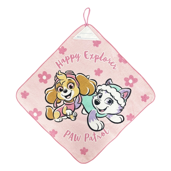 ループ付きタオル26 パウパトロール グレイス 34x34cm