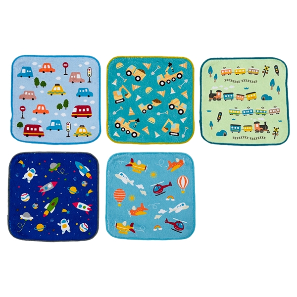 プチタオル5P26 ビハイクル 16x16cm