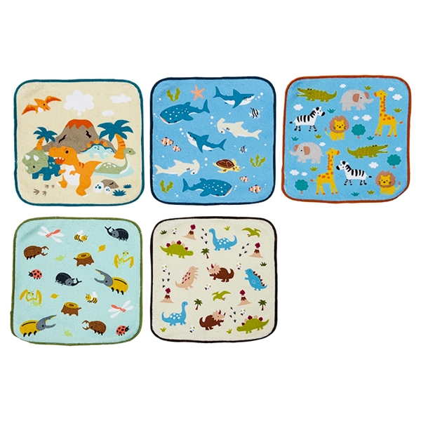 プチタオル5P26 ムーブ 16x16cm