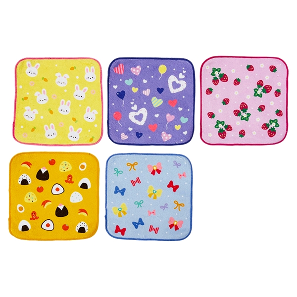 プチタオル5P26 リリーブ 16x16cm