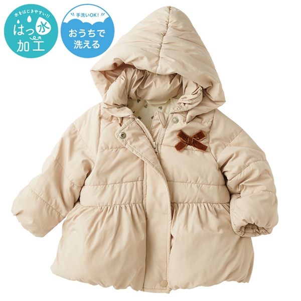 [ベビー]中綿ジャケット　バルーン　ベージュ ベージュ 95cm