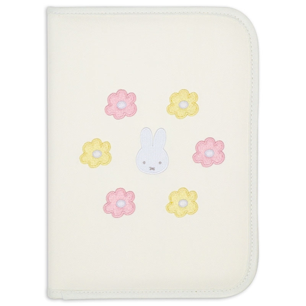 母子手帳ケース　ミッフィー アイボリー アイボリー