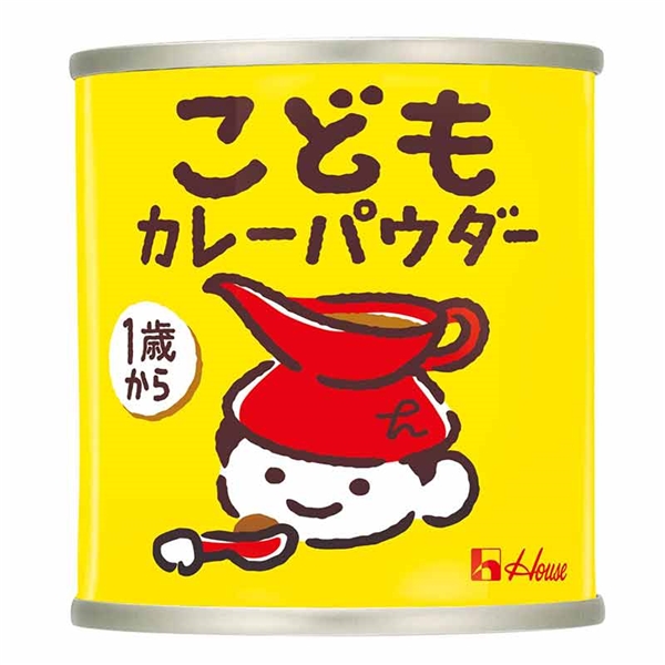 こどもカレーパウダー缶