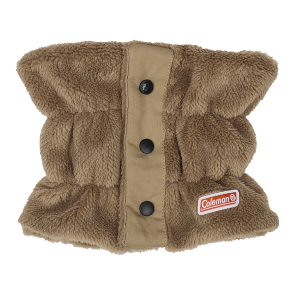 コールマンボア前ボタンネック ベージュ シューズ・レイングッズ・帽子・ファッション小物 帽子・バッグ・ファッション小物 手袋・ミトン・マフラー 赤ちゃん本舗(アカチャンホンポ)