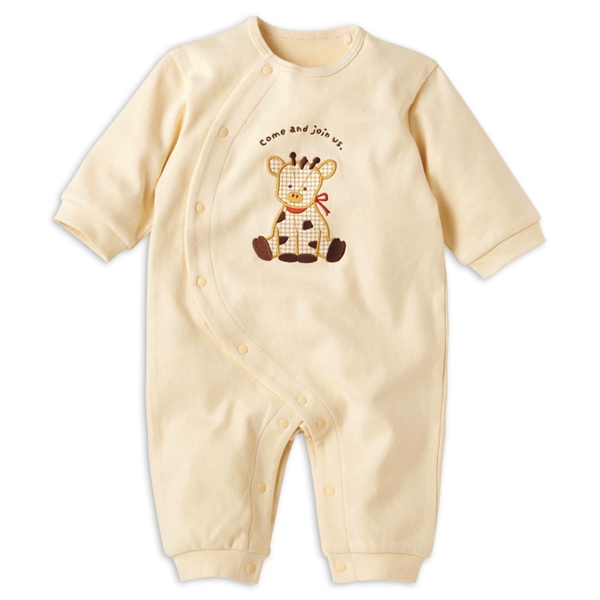 長袖　プレオール　アップリケ イエロー イエロー 60cm